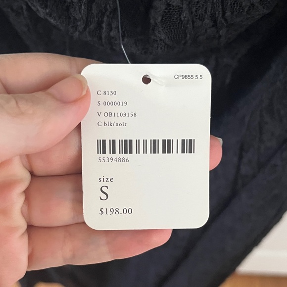 NWT Free People Cherie Lace Underwire Black Midi Dress - Picture 11 of 11